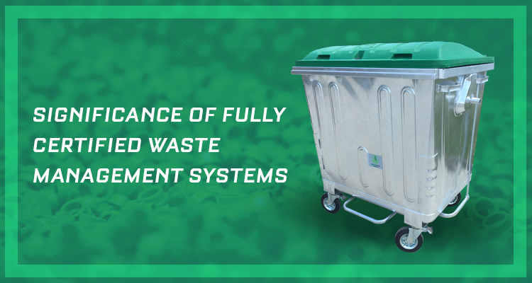 GCI certification waste management systems